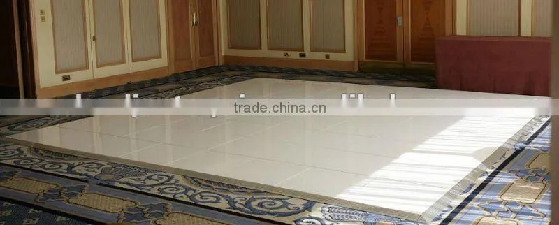 easy assemble floor acrylic surface and wooden base