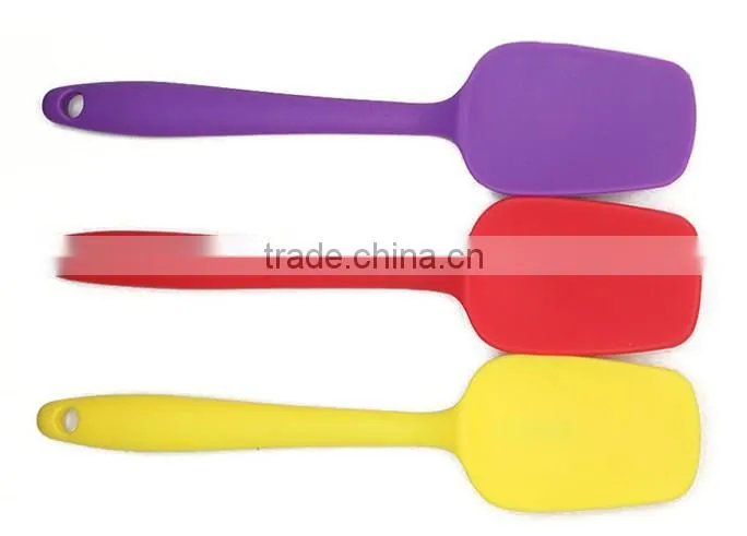 SGS Approved Silicone Cooking Scoop, Kitchen frying Scoop spoon
