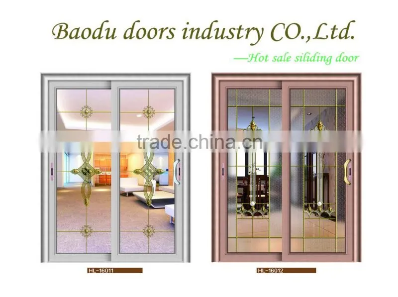 beautiful aluminum toilet door soundproof interior glass door