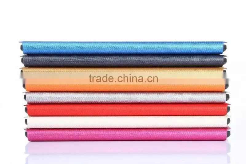New Arrival Luxury Shiny Leather Case For Apple iPad 6 / Air 2