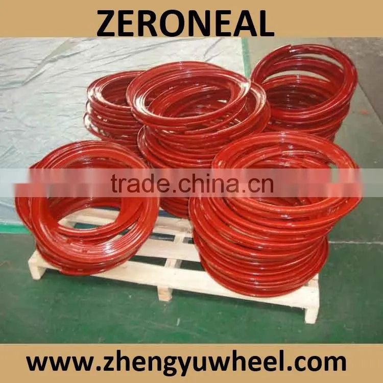 Steel wheel lock ring