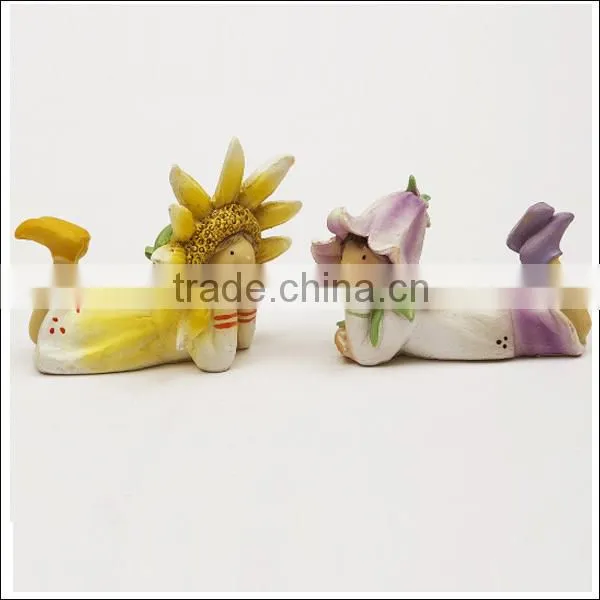 Colorful New Product Polyresin Fairy Figurines