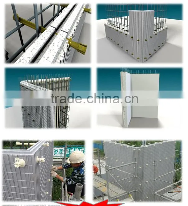 insulated concrete foam block machine