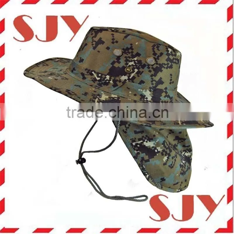 Bucket Flap Hat Wholesale Safari Bucket Hat With Flap Neck Cover