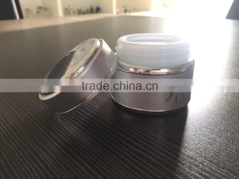 cosmetic plastic aluminum containers cosmetic jar