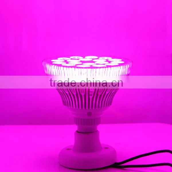 E27 grow light 18w red blue led grow bulb , 730nm far red led grow lights