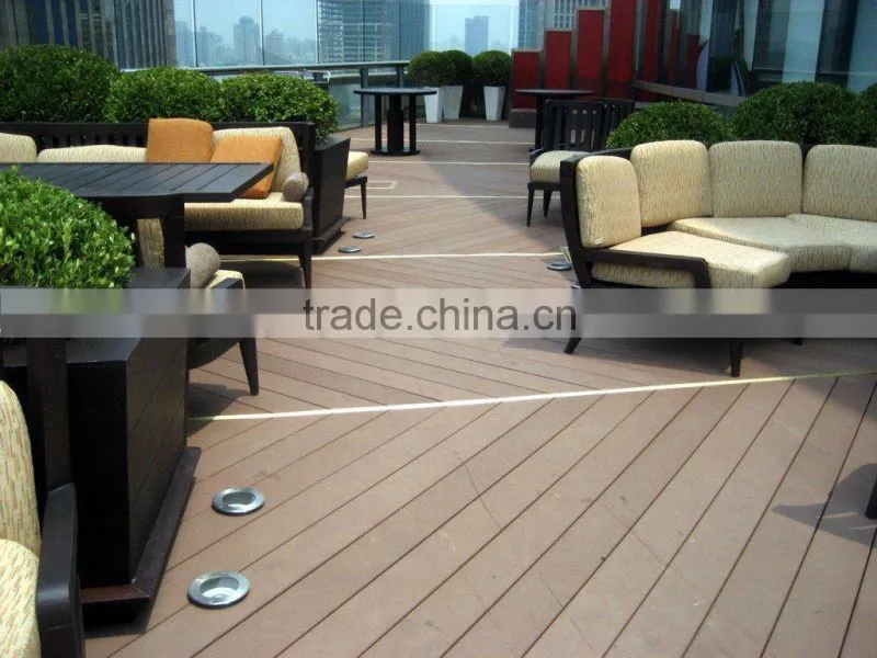 Outdoor WPC decking with CE