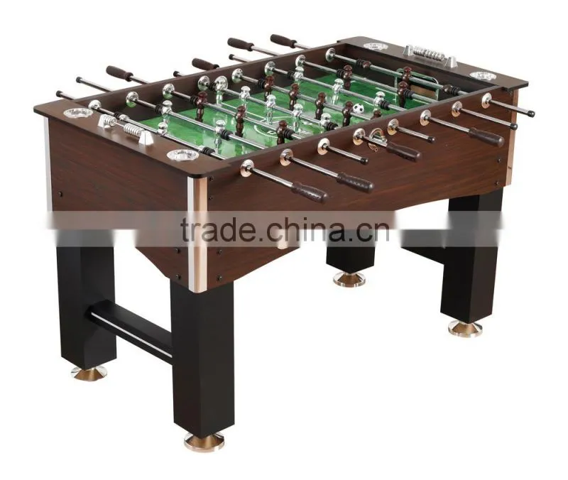 2016wholesale adult wooden kicker game table fussball table with 8 grips