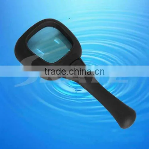 Fully Coated Handheld Magnifier with 6 LED and 1 UV Light