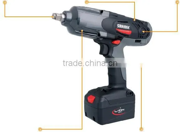 Industrial 18V 590 Nm Cordless 1/2 inch Impact Wrench
