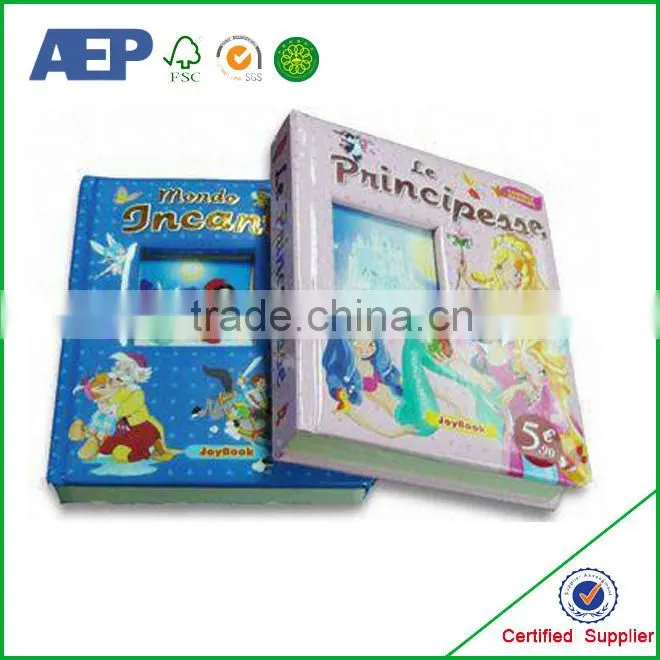 Top quality Costom Coated paper Children Cardboard Book Printing
