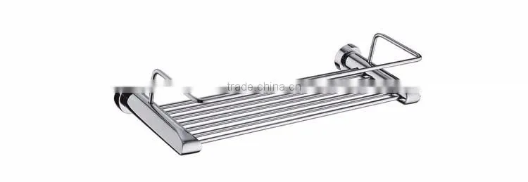 high quality lavatory s.s304 durable material bathroom wall mount shelf