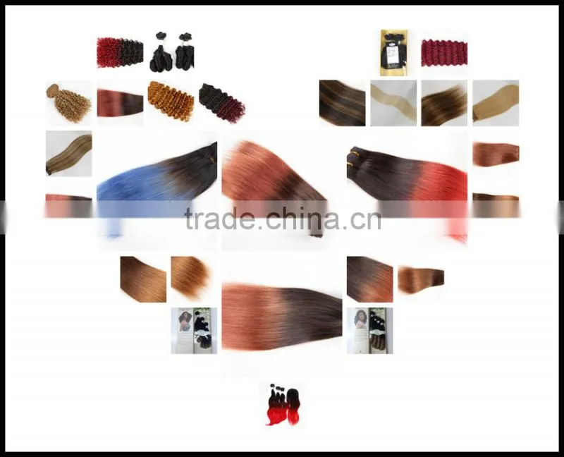 27 strawberry blond Modern style excellent quality long curl high tempreture flame retardant synthetic hair extension weaves