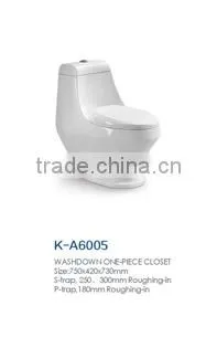 bathroom ceramic 4 inch washdown one piece wc toilet spy cam