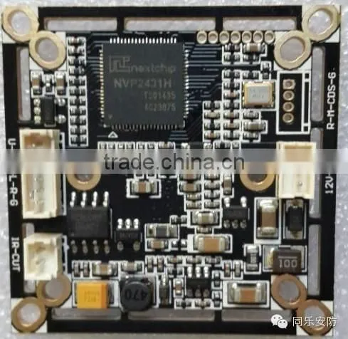 low price 960P AHD hd video board camera with OSD 0141+2431 AHD