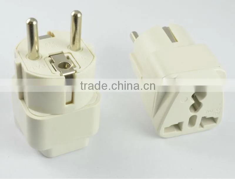 Hot selling alibaba top quality universal to germany converter plug adapter CE