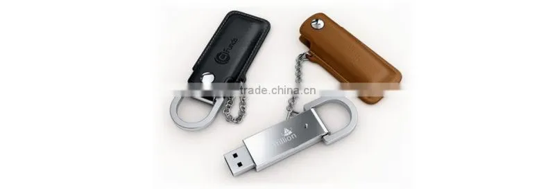 Cheap factory direct selling credit card shaped usb flash drive Brand Custom Leather Can be printed logo