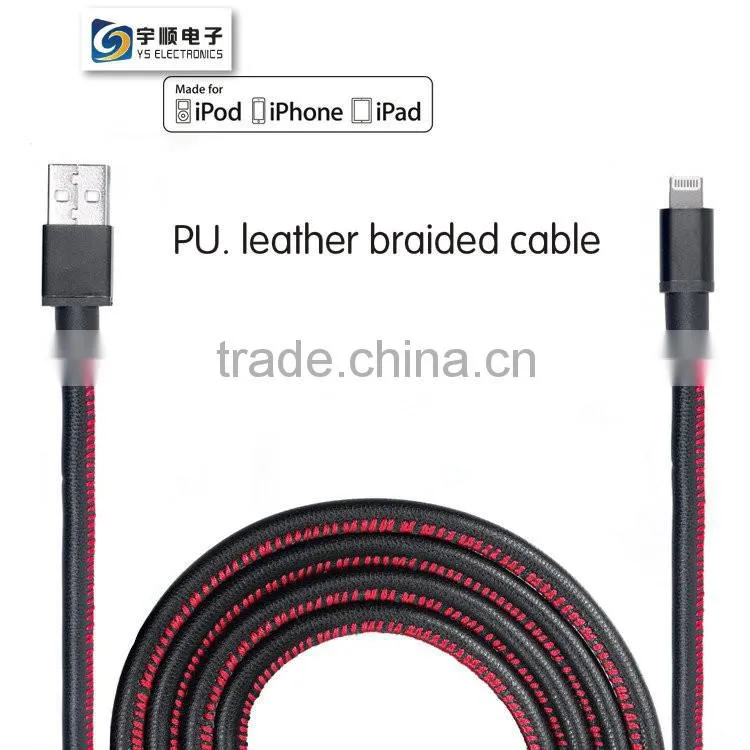 MFi data cable for mobile phone 6 Plus / 6 / 5S / 5C / 5 Made in China