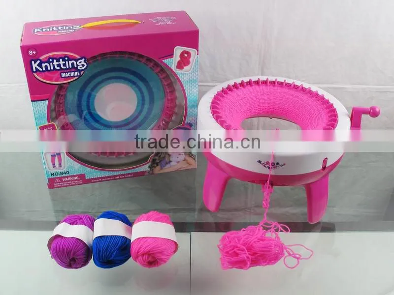 2015 DIY big size Knitting Machine Toys For Kids, Knitting Machine Toys.