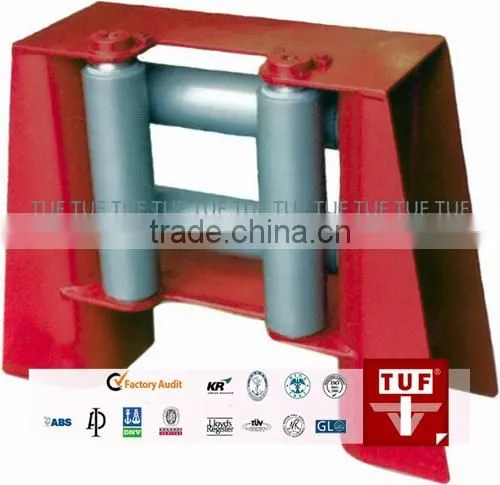 Fairlead anchor roller Marine Fairlead with horizontal rollers