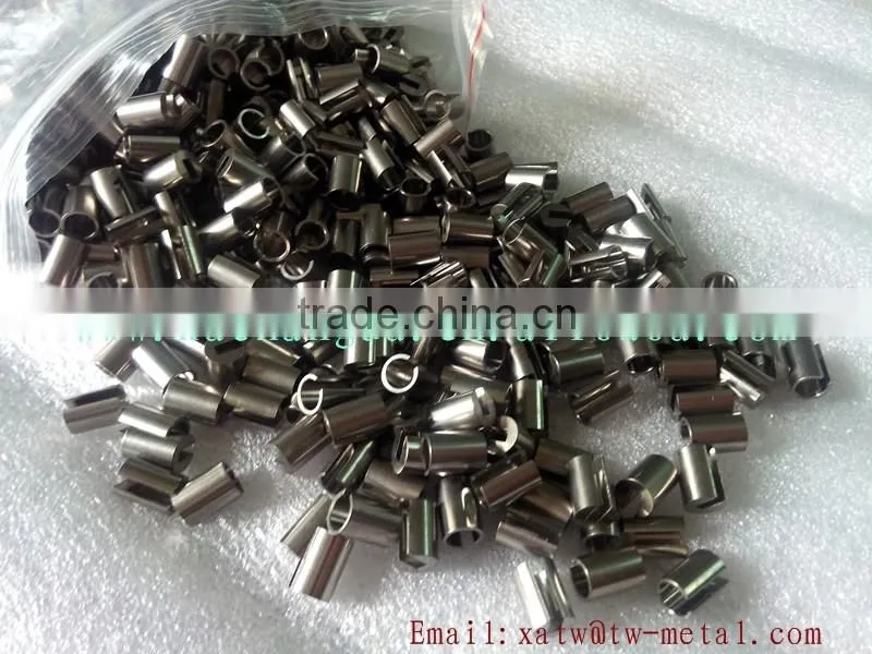 titanium cable guide stops large quantity in stock Titanium cable stops wholesale