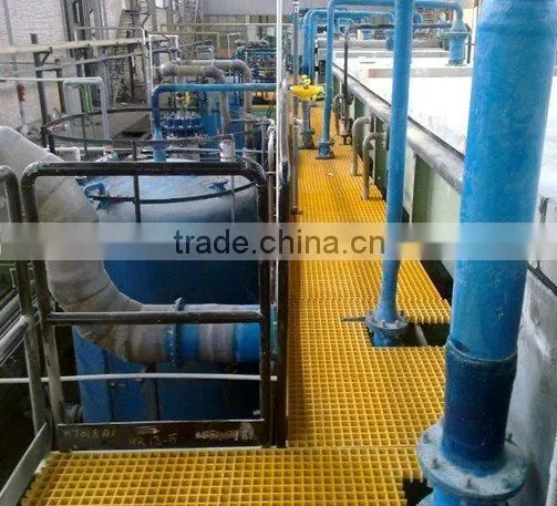 Platform steel grating