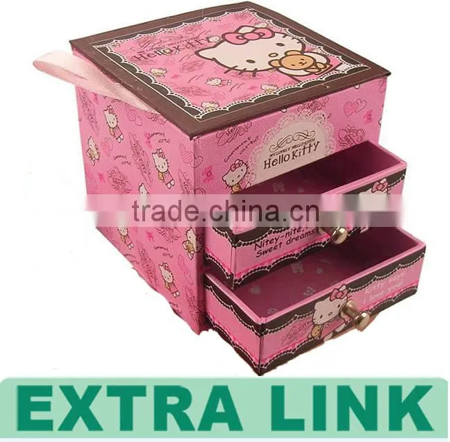 ALibaba China Supplier New Product Cheap metal handle Cardboard paper Suitcase