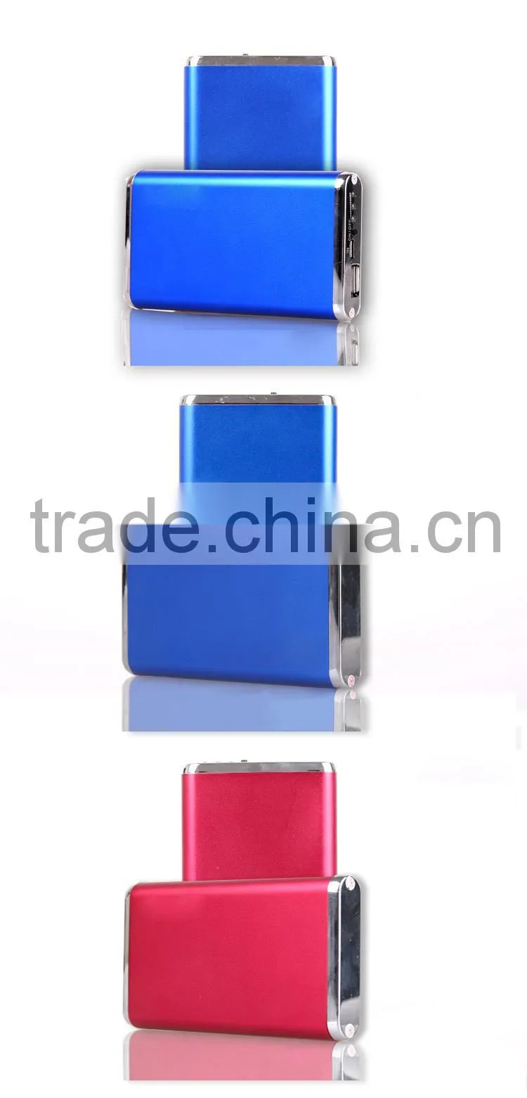 travel portable ultra slim USB mobile charger power bank,external battery charger