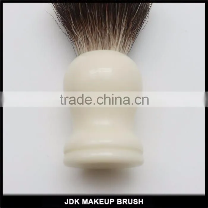 Milk White Color Resin Handle Silver Badger Hair Shaving Brush Wholesale Shaving Brushes Shaving Brush Knot