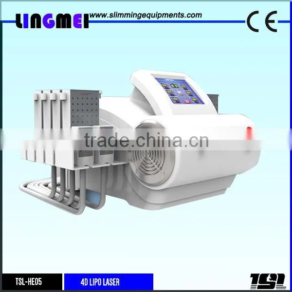 4D 635nm 650nm 780 nm 980nm wavelength lipolaser ilipo laser machine with 12 pads 528 diodes lipolaser