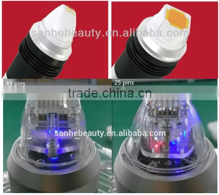 advanced technology face lift fractional microneedle rf machine