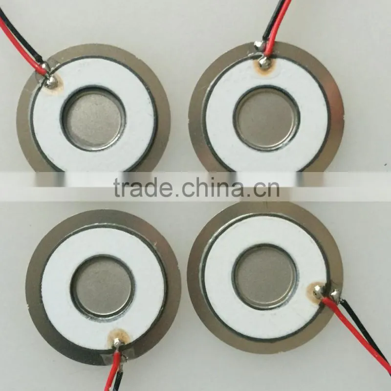 Good customized ultrasonic piezo atomizers in PZT material with factory price,apply to beauty equipment