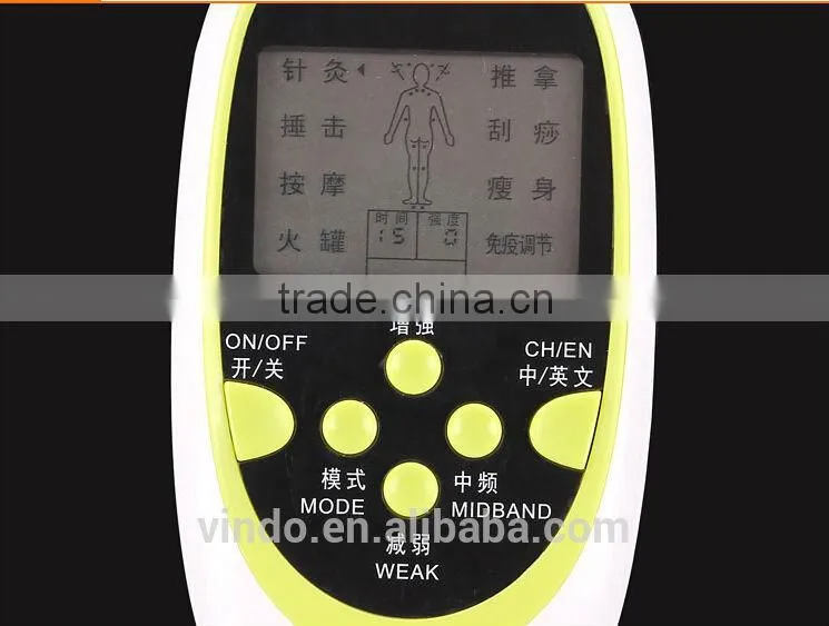 portable digital tens massage machine