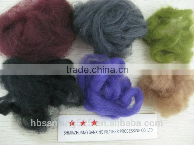 NEW!!! 100% dyed merino sheep wool 19.5-26.5mic & 30-50mm, any dyed colors