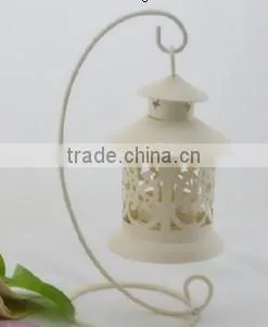 outdoor hanging antique vintage white lantern for candle