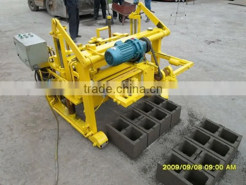 QT40-3 hot selling hollow block egg laying block making machine Hydraulic machine made in Shengya