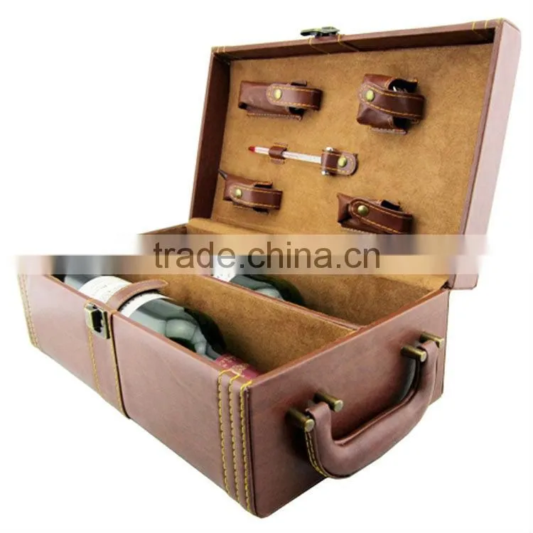 Practical wine gift box set OEM