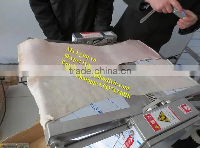 pig skin removal machine/pig skin remover/pork skin removing machine