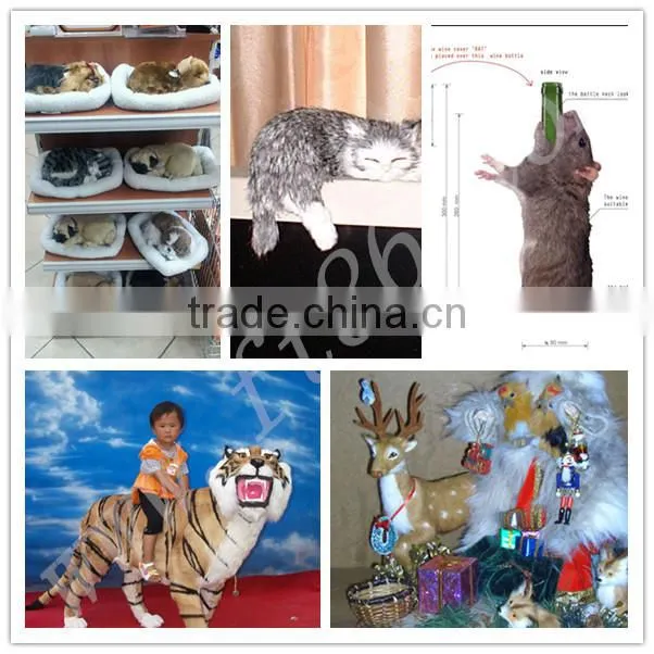 rabbit make fur life size animal replica easter bunny carrot doll