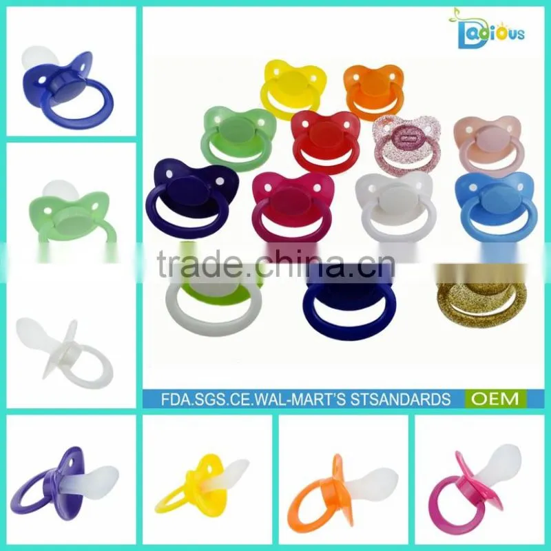 2016 Classic Custom Big Size Silicone Adult Pacifier