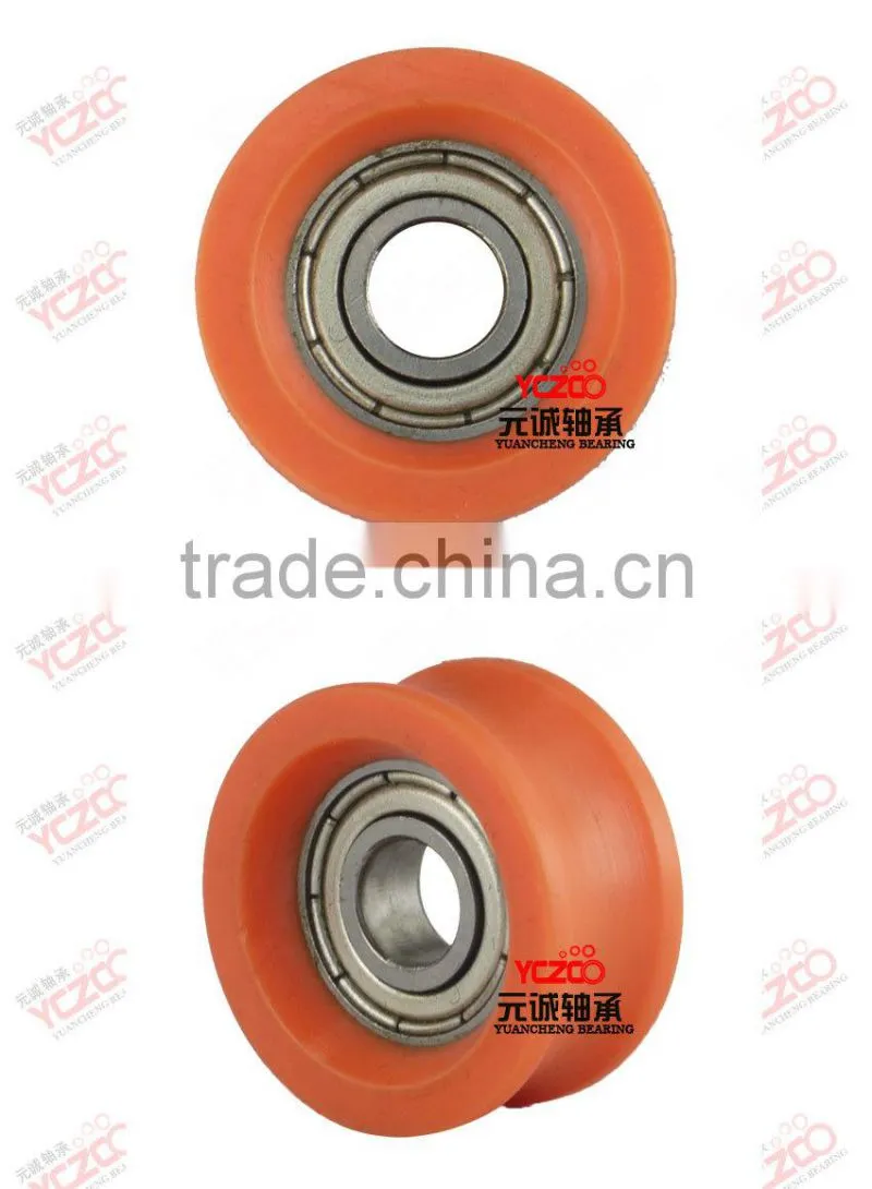 Small nylon roller with carbon bearing/wardrobe door pulley wheel
