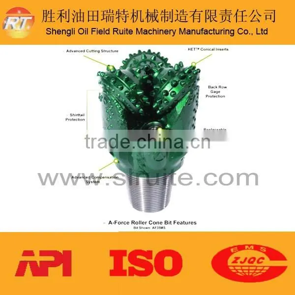 downhole tricone drill bit drilling tools & tricone tci drill bit for well drilling