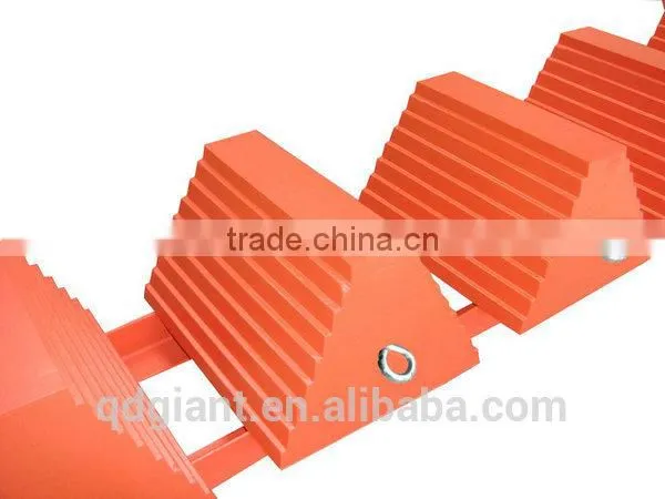 Polyurethane Double-Sided Pyramid wheel Chocks