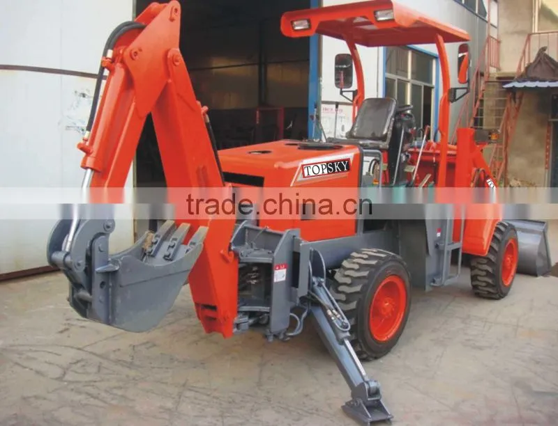 Mini Backhoe Loader