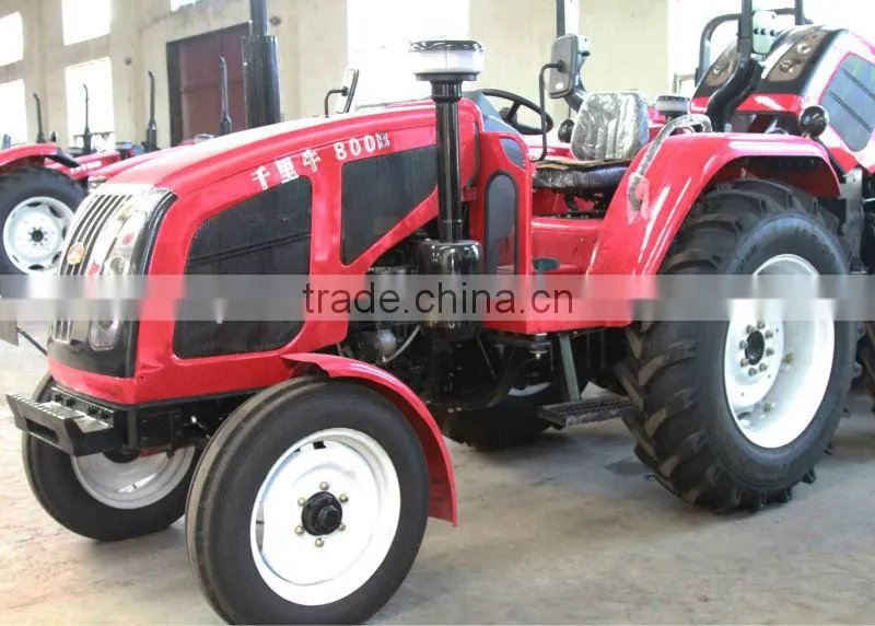 four wheel tractor with tractor trailer
