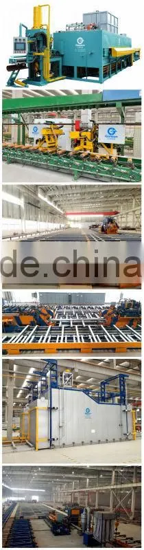 Aluminium profile stretcher machine