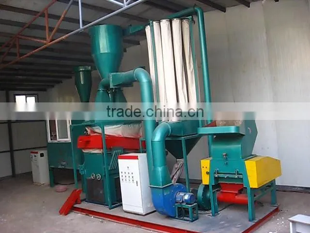 Machine manufacturers high quality Copper wire granulator machine/plant