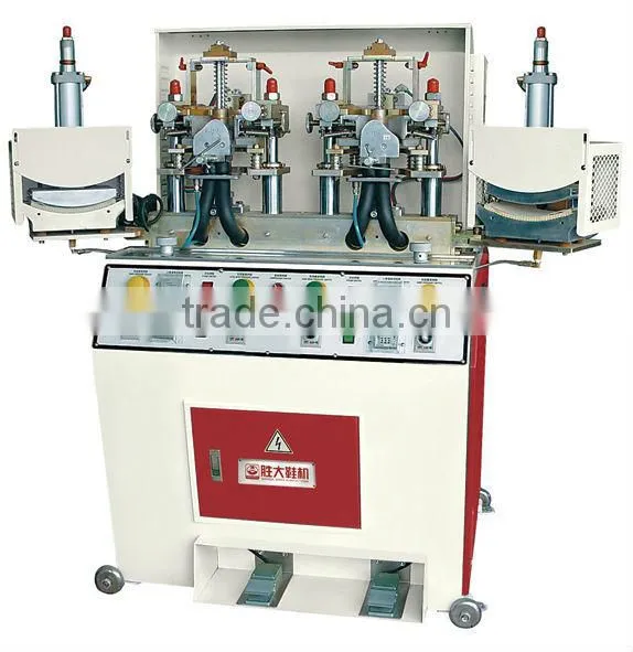 leather shoe toe cap forming machine price of shoe making machine set
