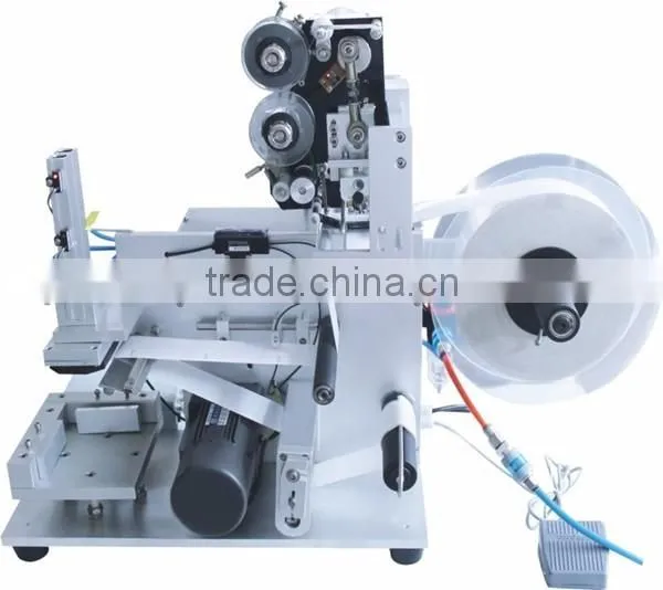 YS-FS60 Flat Labelling Machine with code printer for square bottle