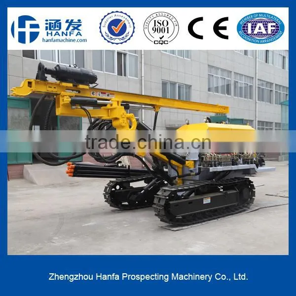 No.1 sale!Stone killer!!Quality ensure!!HF140Y crawler type blasthole drilling rig